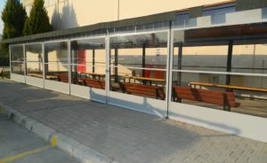 Fermuarlı Şeffaf balkon Brandası